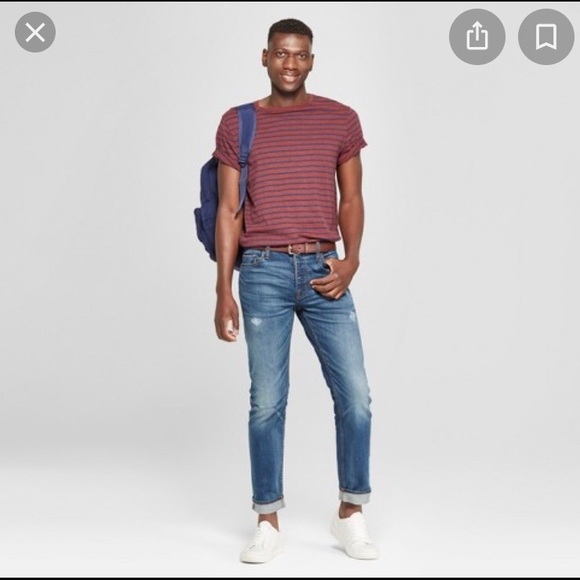 mens muscle fit jeans